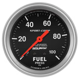 2-5/8" FUEL PRESSURE 0-100 PSI SPORT-COMP