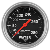 2-5/8" WATER TEMPERATURE 140-280 °F SPORT-COMP