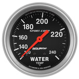 2-5/8" WATER TEMPERATURE 120-240 °F SPORT-COMP