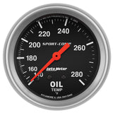2-5/8" OIL TEMPERATURE 140-280 °F SPORT-COMP