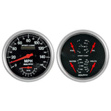 2 PC. GAUGE KIT 5" QUAD & TACH/SPEEDO 240-33 O SPORT-COMP