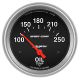 2-5/8" OIL TEMPERATURE 100-250 °F SPORT-COMP