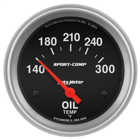 2-5/8" OIL TEMPERATURE 140-300 °F SPORT-COMP