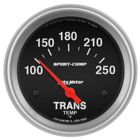 2-5/8" TRANSMISSION TEMPERATURE 100-250 °F SPORT-COMP