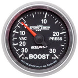 2-1/16" BOOST/VACUUM 30 IN HG/30 PSI SPORT-COMP II