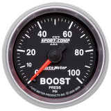2-1/16" BOOST 0-100 PSI SPORT-COMP II