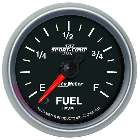 2-1/16" FUEL LEVEL PROGRAMMABLE 0-280 O SC II