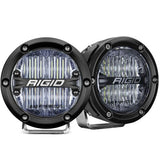 RIGID 360-Series PRO SAE Fog White Pair