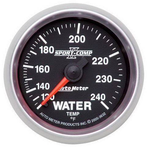 2-1/16" WATER TEMPERATURE 120-240 °F SPORT-COMP II