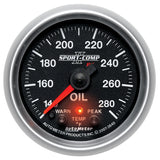2-1/16" OIL TEMPERATURE 140-280 °F SPORT-COMP II
