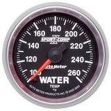 2-1/16" WATER TEMPERATURE 100-260 °F SPORT-COMP II