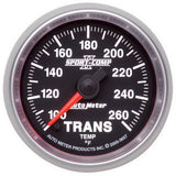 2-1/16" TRANSMISSION TEMPERATURE 100-260 °F SPORT-COMP II