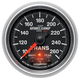2-1/16" TRANSMISSION TEMPERATURE 100-260 °F SPORT-COMP II