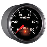 2-1/16" FUEL PRESSURE 0-100 PSI SPORT-COMP II