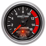 2-1/16" NITROUS PRESSURE 0-1600 PSI SPORT-COMP II
