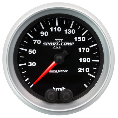 3-3/8" SPEEDO 225 Km/h GPS SPORT-COMP II