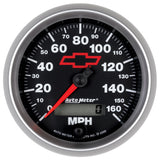 3-3/8 In. SPEEDOMETER 0-160 MPH GM BLACK