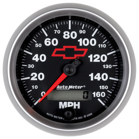 3-3/8 In. SPEEDOMETER 0-160 MPH GM BLACK