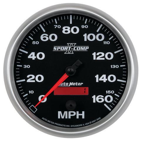 5" SPEEDOMETER 0-160 MPH SPORT-COMP II