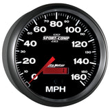 5" SPEEDOMETER 0-160 MPH SPORT-COMP II
