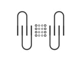 99-10 FSD REAR 12" U-BOLT KIT