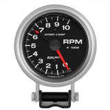 3-3/4" PEDESTAL TACHOMETER 0-10000 RPM SPORT-COMP