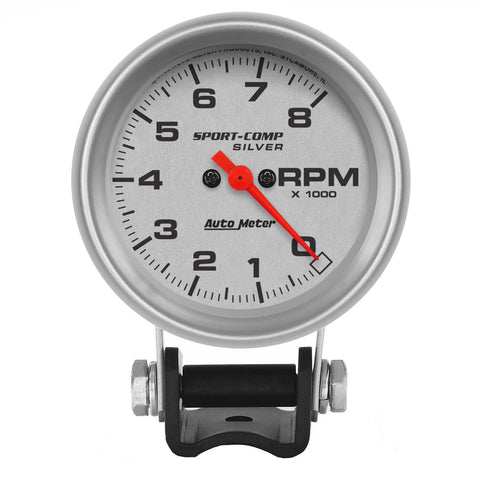 2-5/8" PEDESTAL TACHOMETER 0-8000 RPM ULTRA-LITE