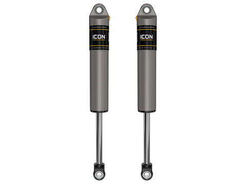 ICON 1999-2026 Ford Super Duty 0-3” Lift Rear V.S. 2.5 Aluminum Series Shocks Internal Reservoir Pair