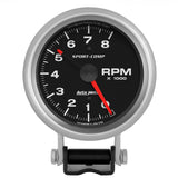 3-3/4" PEDESTAL TACHOMETER 0-8000 RPM SPORT-COMP