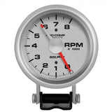 3-3/4" PEDESTAL TACHOMETER 0-8000 RPM ULTRA-LITE