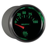 2-1/16" OIL PRESSURE 0-100 PSI GS