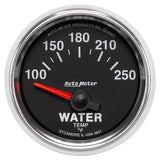 2-1/16" WATER TEMPERATURE 100-250 °F GS