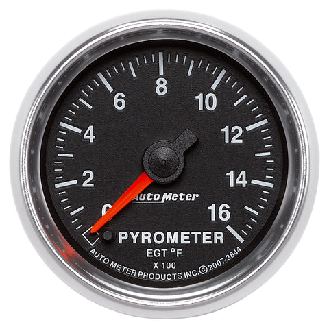 2-1/16" PYROMETER 0-1600 °F GS