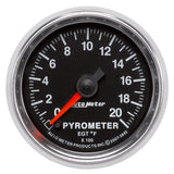 2-1/16" PYROMETER 0-2000 °F GS