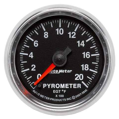 2-1/16" PYROMETER 0-2000 °F GS