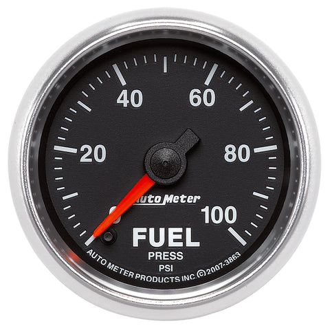 2-1/16" FUEL PRESSURE 0-100 PSI GS