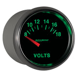 2-1/16" VOLTMETER 8-18V GS