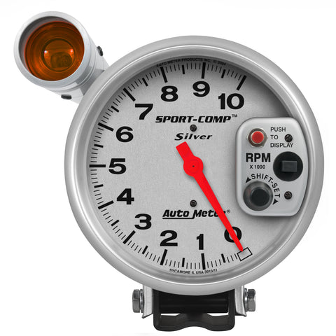 5" PEDESTAL TACHOMETER 0-10000 RPM ULTRA-LITE