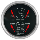 5" QUAD GAUGE 100 PSI/100-250 °F/8-18V/240-33 O SPORT-COMP