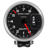 5" PEDESTAL TACHOMETER 0-8000 RPM SPORT-COMP