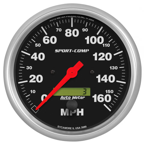 5" SPEEDOMETER 0-160 MPH SPORT-COMP
