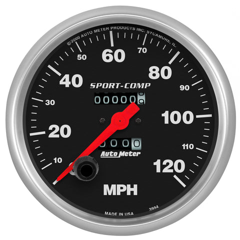 5" SPEEDOMETER 0-120 MPH SPORT-COMP