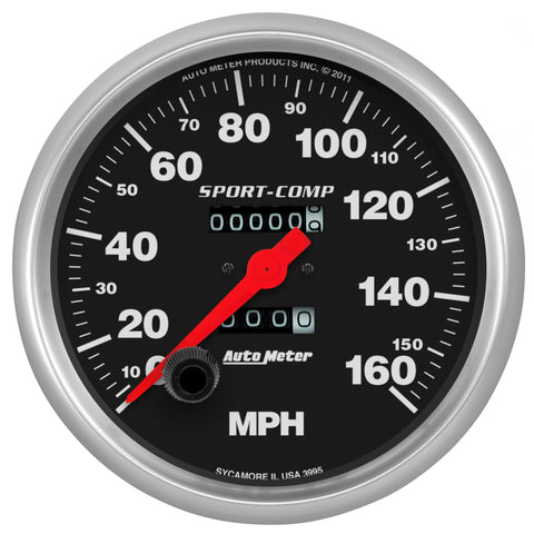 5" SPEEDOMETER 0-160 MPH SPORT-COMP