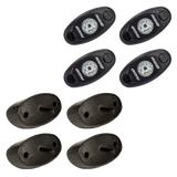 RIGID A-Series LED Universal Rock Light Kit High Power Blue Set Of 4