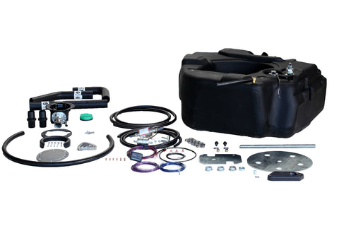 Spare Tire Auxiliary Fuel System