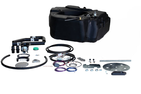 Spare Tire Auxiliary Fuel System