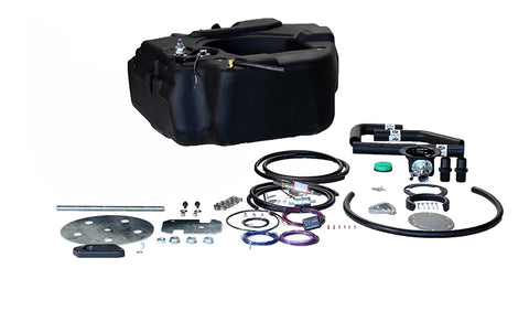 Spare Tire Auxiliary Fuel System