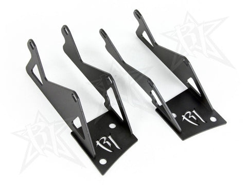 RIGID 2007-2015 Jeep JK A-Pillar Mount Fits 4 D-Series Or Radiance LED Lights