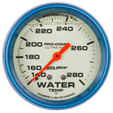 2-5/8" WATER TEMPERATURE 140-280 °F LIQUID FILLED ULTRA-NITE