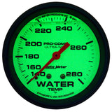2-5/8" WATER TEMPERATURE 140-280 °F LIQUID FILLED ULTRA-NITE